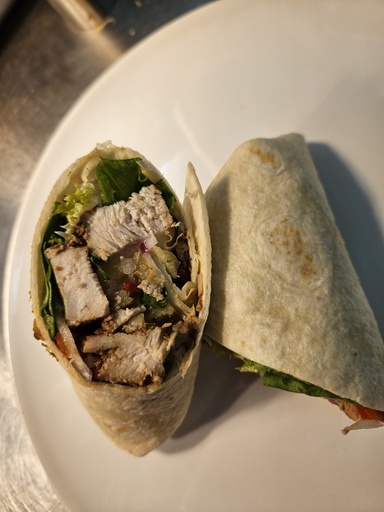 Jerk Chicken Wrap (Mango)